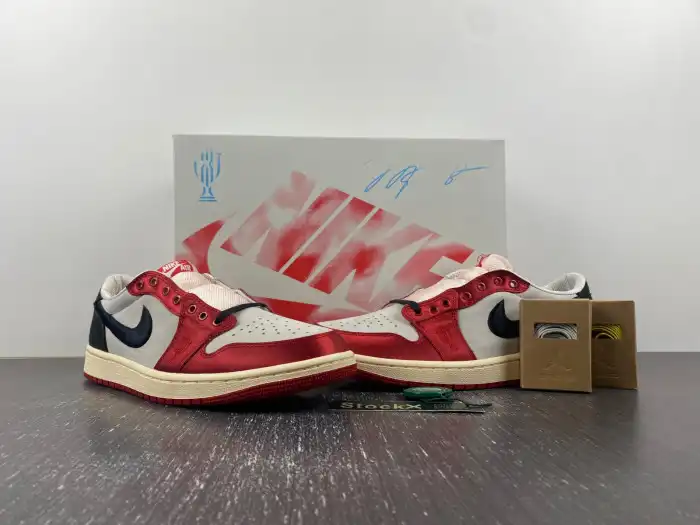 Reps TBkick Trophy Room x Air Jordan 1 Low OG Away FN0432-100 0130