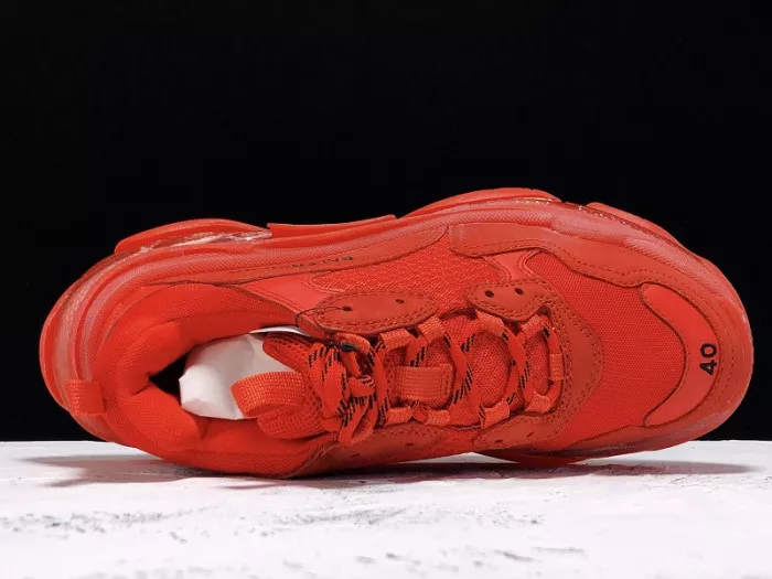 Rep TBkick BLCG Triple S Red Clear Sole 541624 W09O1 6500 0119