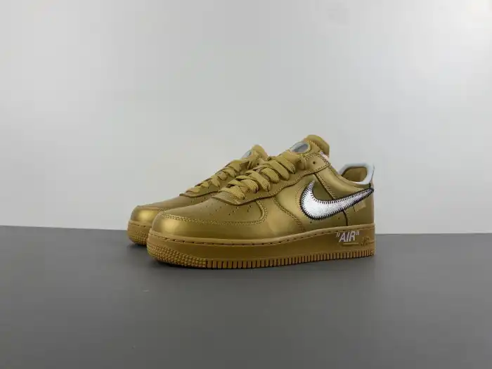 Rep TBkick Nike Air Force 1 Low Off-White Gold AO4297-800 0131