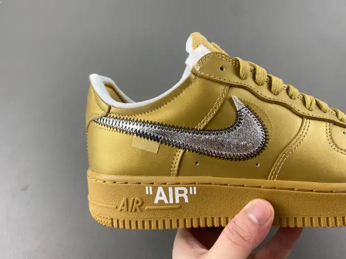 Rep TBkick Nike Air Force 1 Low Off-White Gold AO4297-800 0131