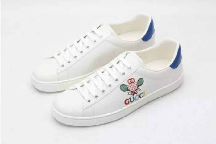 Reps TBkick GUCC ACE EMBROIDERED LOW-TOP SNEAKER 603696 AY070 9096 0116