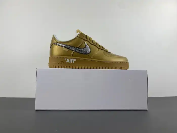 Rep TBkick Nike Air Force 1 Low Off-White Gold AO4297-800 0131