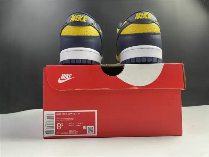 Rep TBkick Nike Dunk Low Michigan DD1391-700 0131