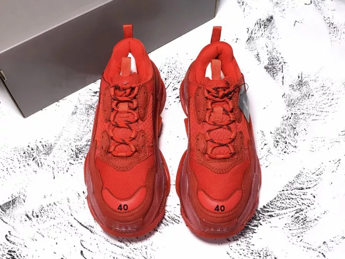 Rep TBkick BLCG Triple S Red Clear Sole 541624 W09O1 6500 0119