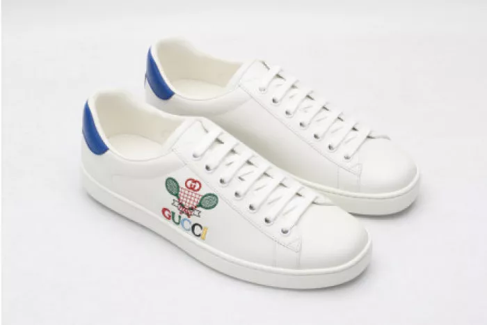 Reps TBkick GUCC ACE EMBROIDERED LOW-TOP SNEAKER 603696 AY070 9096 0116