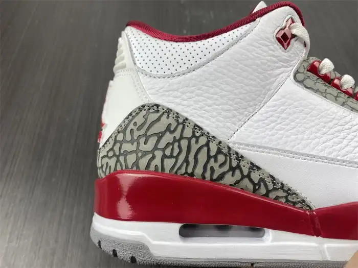 Rep TBkick Jordan 3 Retro Cardinal Red CT8532-126 0127