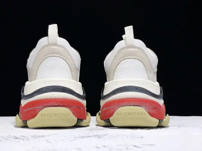 Reps TBkick BLCG Triple S White Black Red 533882 W09E1 9000 0122