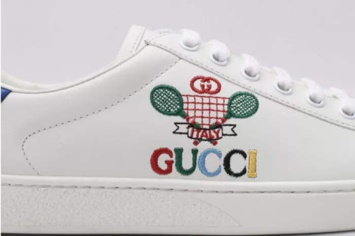 Reps TBkick GUCC ACE EMBROIDERED LOW-TOP SNEAKER 603696 AY070 9096 0116