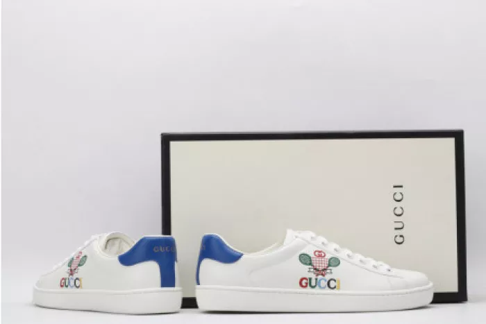 Reps TBkick GUCC ACE EMBROIDERED LOW-TOP SNEAKER 603696 AY070 9096 0116