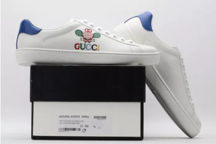 Reps TBkick GUCC ACE EMBROIDERED LOW-TOP SNEAKER 603696 AY070 9096 0116