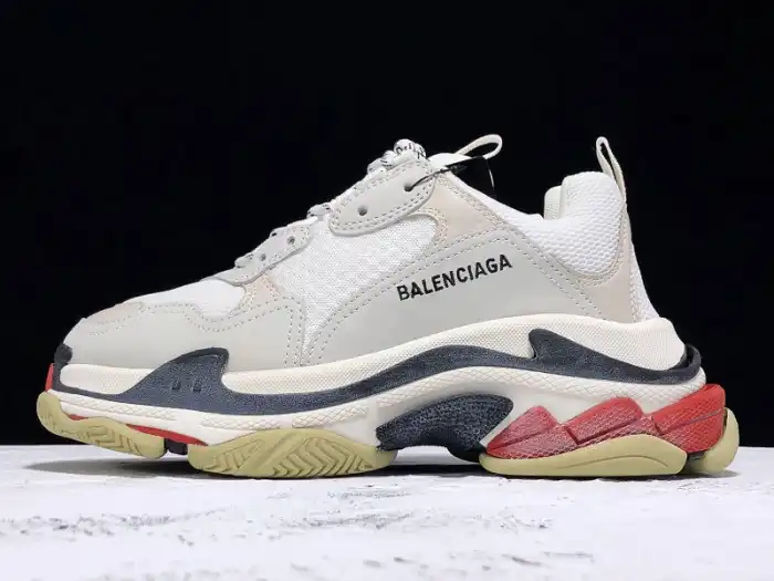 Reps TBkick BLCG Triple S White Black Red 533882 W09E1 9000 0122