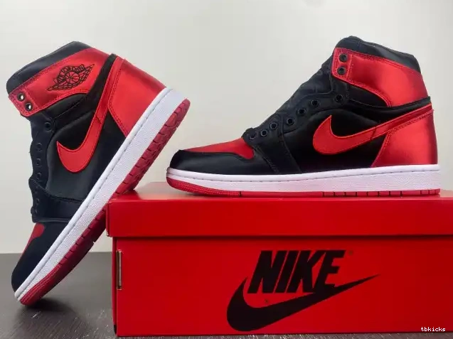 Cheap TBkick 1 Air OG High FD4810-061 Bred Satin WMNS Jordan 0211