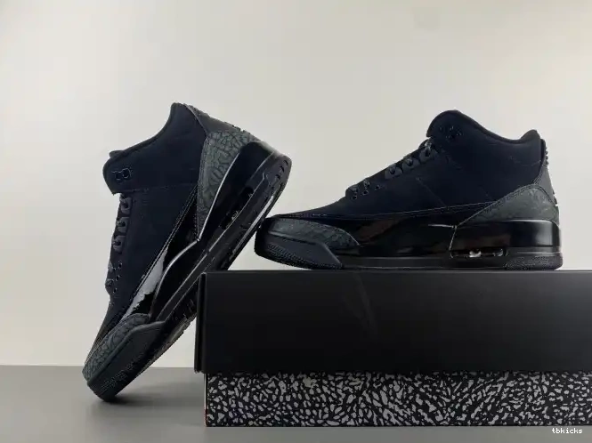 Reps TBkick CT8532-001 Cat Air Black Jordan 3 0225