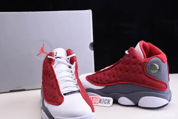 Reps TBkick Gym Air 13 Grey Flint Jordan Retro 414571-600 Red 0218