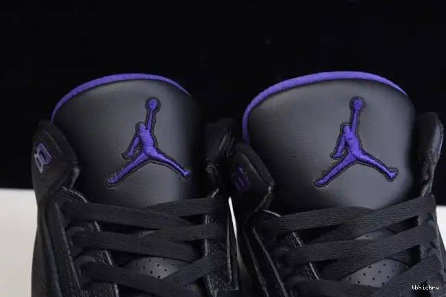 Rep TBkick CT8532-050 Jordan Purple Court Black Air 3 Retro 0227