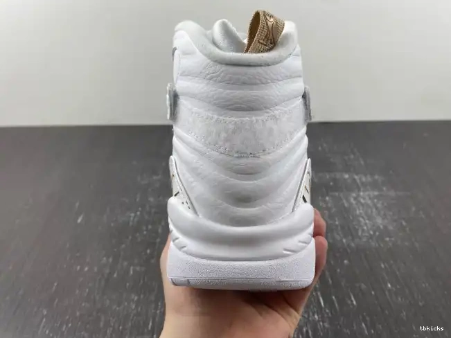 Rep TBkick AA1239-135 Jordan Retro White OVO 8 0223