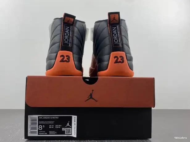 Reps TBkick Air 12 Orange FD9101-081 Jordan Brilliant WMNS 0221