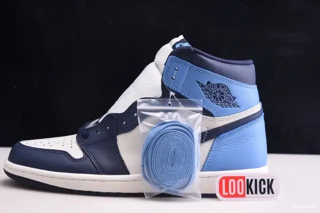 Reps TBkick 555088-140 Air Jordan Retro Obsidian OG 1 High 0213