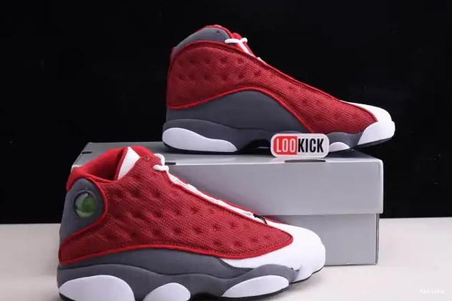 Reps TBkick Gym Air 13 Grey Flint Jordan Retro 414571-600 Red 0218