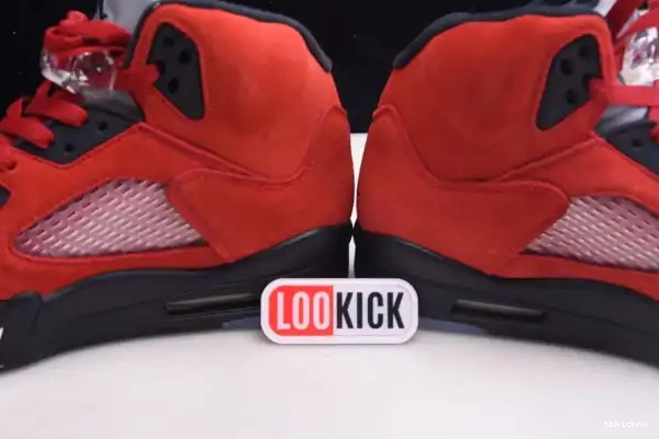 Rep TBkick Bulls 5 Retro Raging Jordan Red DD0587-600 (2021) 0208