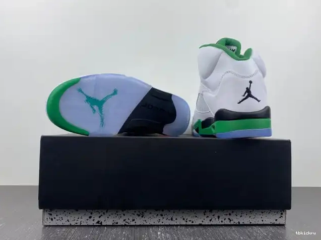 Rep TBkick DD9336-103 Air Jordan WMNS 5 Green Lucky 0217