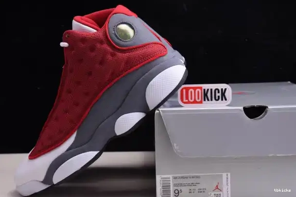 Reps TBkick Gym Air 13 Grey Flint Jordan Retro 414571-600 Red 0218