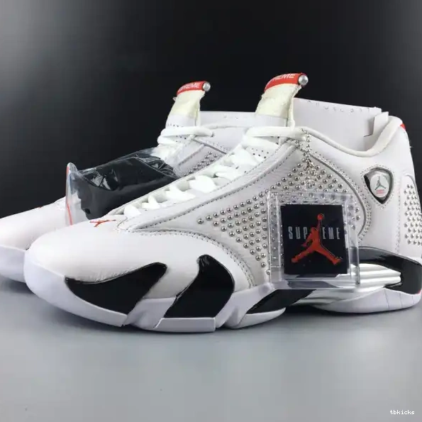 Reps TBkick White Air BV7630-106 Jordan 14 Retro 0226