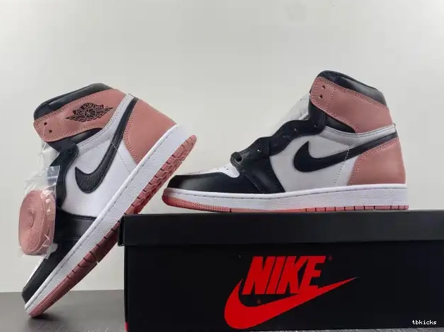 Reps TBkick Pink Rust Retro Nrg 861428-101 High Jordan Air 1 Og 0211