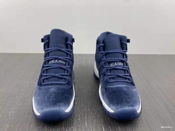 Cheap TBkick Navy Jordan 11 WMNS Velvet Air AR0715-441 Midnight 0227