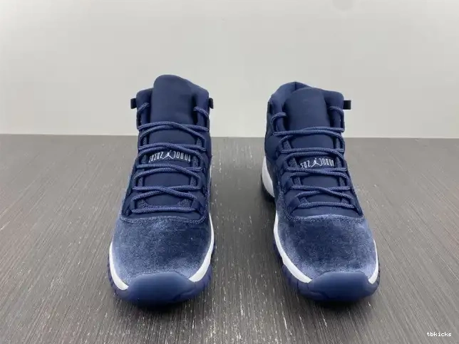 Cheap TBkick Velvet Midnight 11 Navy AR0715-441 Air Jordan WMNS 0216