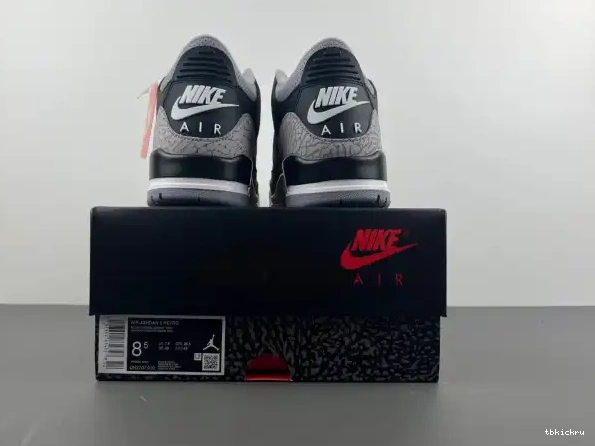 Cheap TBkick 3 DN3707-010 Black Cement Air Jordan 0225