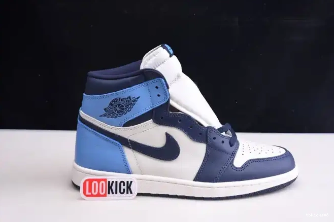 Reps TBkick 555088-140 Air Jordan Retro Obsidian OG 1 High 0213