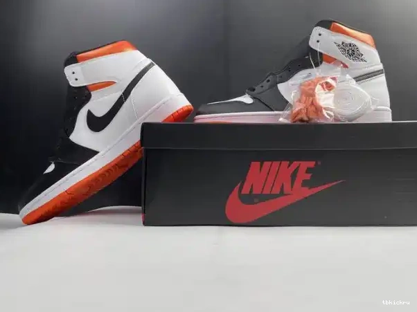 Reps TBkick Air High Retro 1 Jordan Orange Electro 555088-180 0225