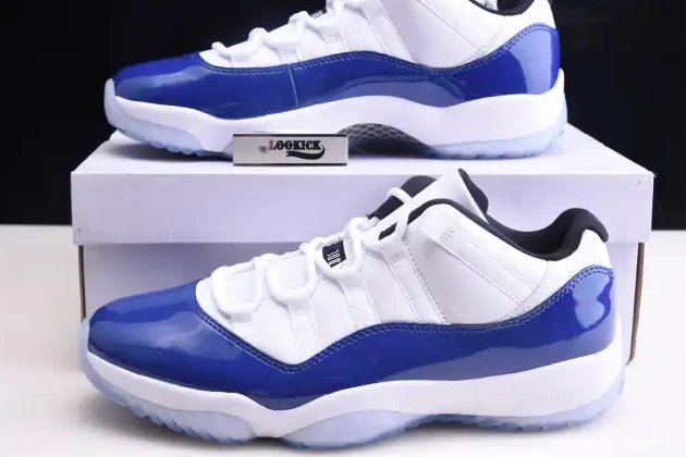 Rep TBkick Retro Jordan Concord Low Air 11 White AH7860-100 0220