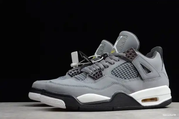 Cheap TBkick 4 Air Jordan Retro Grey (2019) 308497-007 Cool 0214