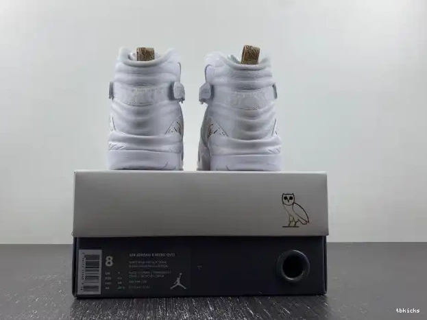 Rep TBkick AA1239-135 Jordan Retro White OVO 8 0223