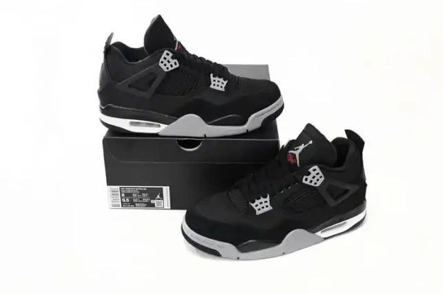 Rep TBkick Air Black 4 Canvas Jordan DH7138-006 0207