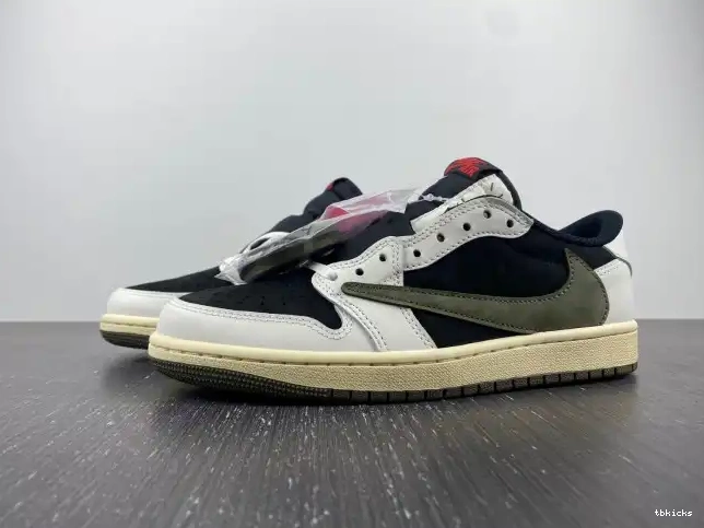 Cheap TBkick WMNS Air Scott Olive OG Low Jordan 1 x DZ4137-106 Travis 0215