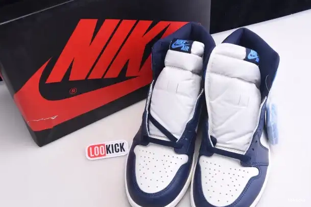 Rep TBkick Obsidian 555088-140 OG Retro 1 Air High Jordan 0217