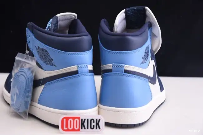 Rep TBkick Obsidian 555088-140 OG Retro 1 Air High Jordan 0217