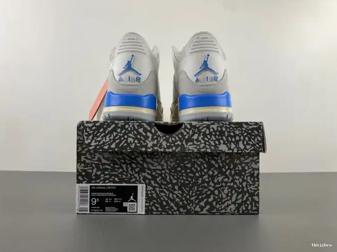 Reps TBkick Jordan Shorts Air 3 Lucky CT8532-101 0209