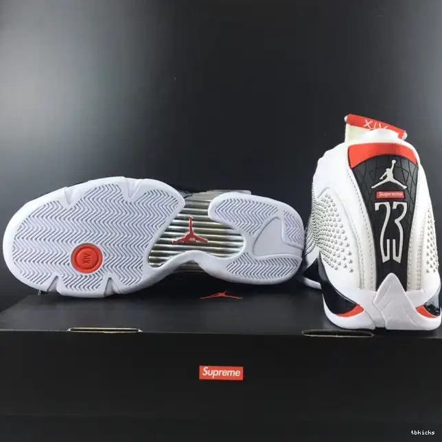 Reps TBkick White Air BV7630-106 Jordan 14 Retro 0226