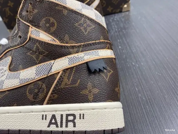 Reps TBkick Air 1 LV Jordan OFF-WHITE x 0218