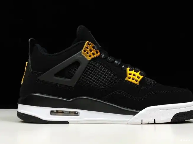 Rep TBkick Royalty Black Gold-White Jordan Air Metallic 308497-032 4 0225