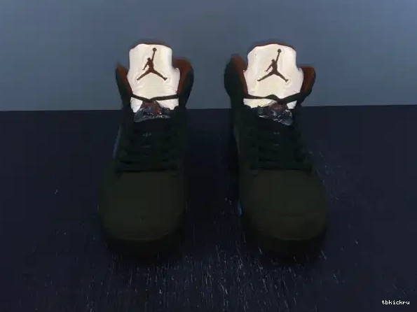 Reps TBkick DD0587-308 Olive Jordan Air 5 0225