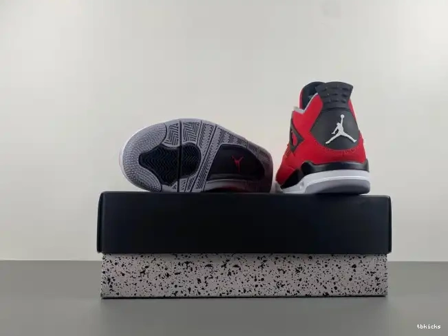 Rep TBkick Toro 308497-603 Jordan 4 Retro Bravo 0223