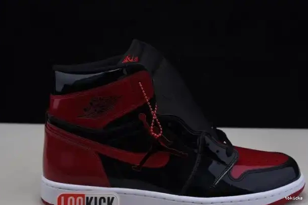 Reps TBkick OG Jordan High Air 1 Patent 555088-063 Bred 0225