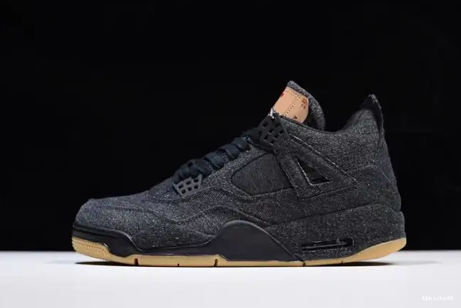 Rep TBkick 4 Jordan AO2571-001 Air x Levi's 'black' 0214