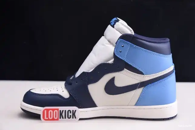 Reps TBkick 555088-140 Air Jordan Retro Obsidian OG 1 High 0213