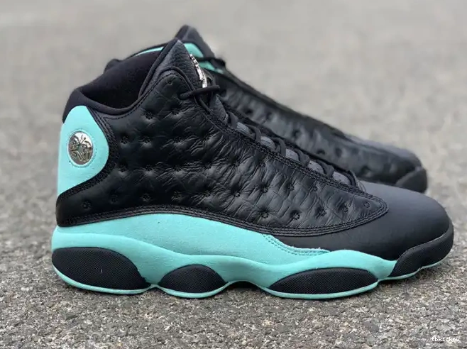 Reps TBkick Black Island Retro Green 13 Jordan 414571-030 Air 0219